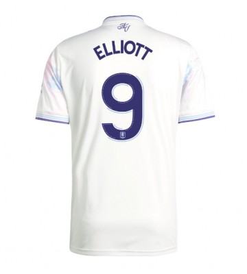 Aston Villa Harvey Elliott #9 Tredjetrøje 2025-26 Kortærmet